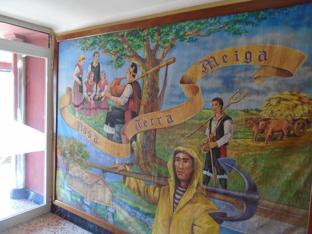 קרדדאו Hostal Fonda Galicia מראה חיצוני תמונה